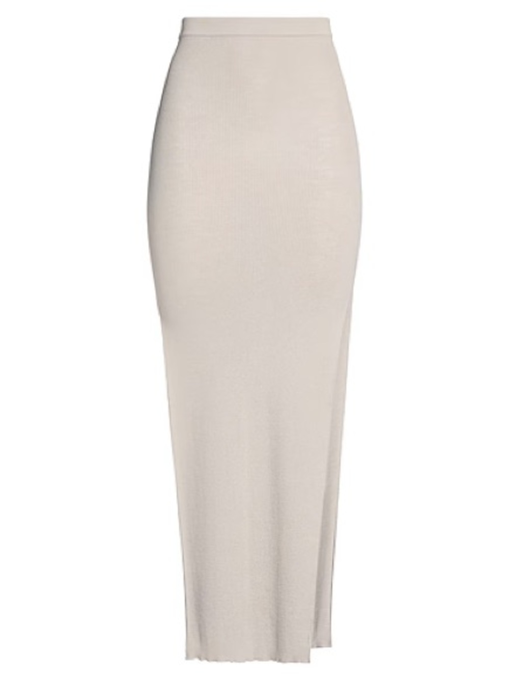Rick Owens Sacriskirt Gonna In Maglia in Natural Maxi Skirt